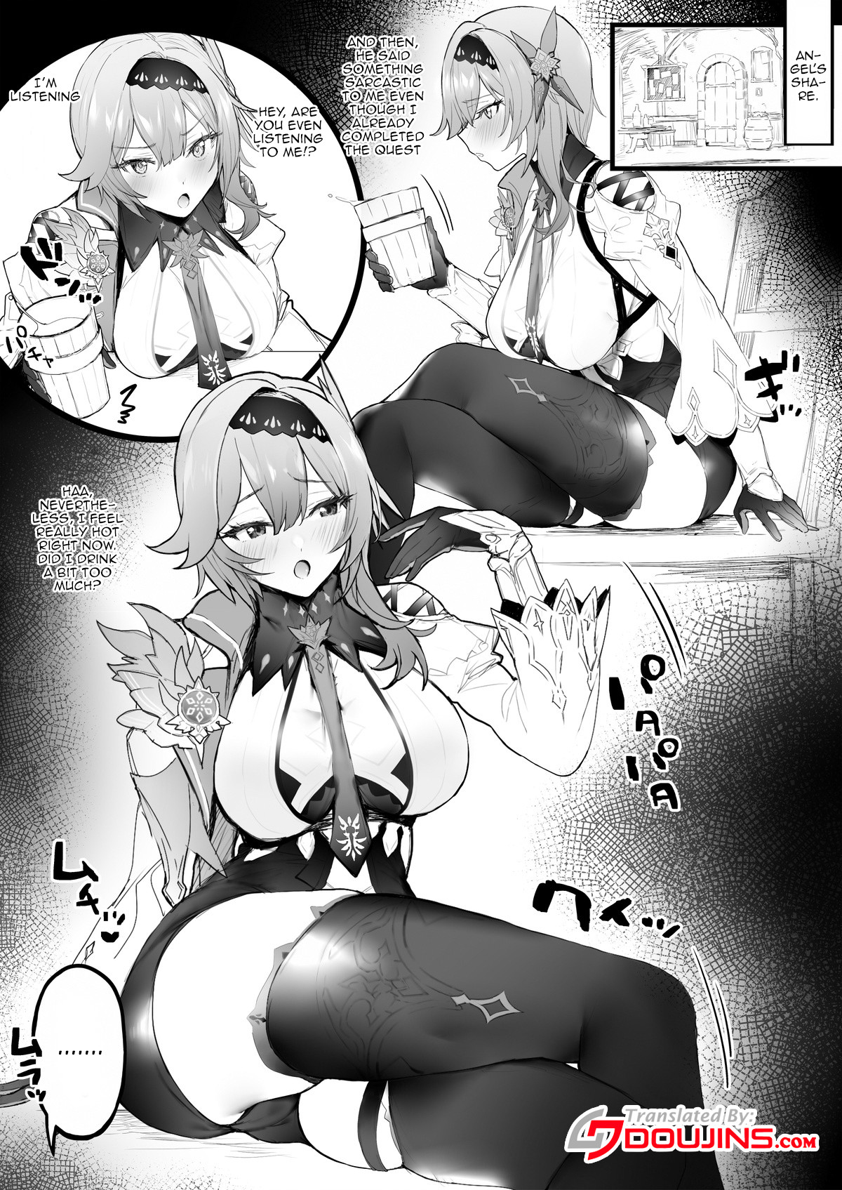 Hentai Manga Comic-Fooling Around With Eula After Drinking-Read-1